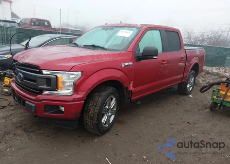 2018 Ford F-150 Xlt z USA, uszkodzony, nr VIN 1FTEW1EG5JFA59771